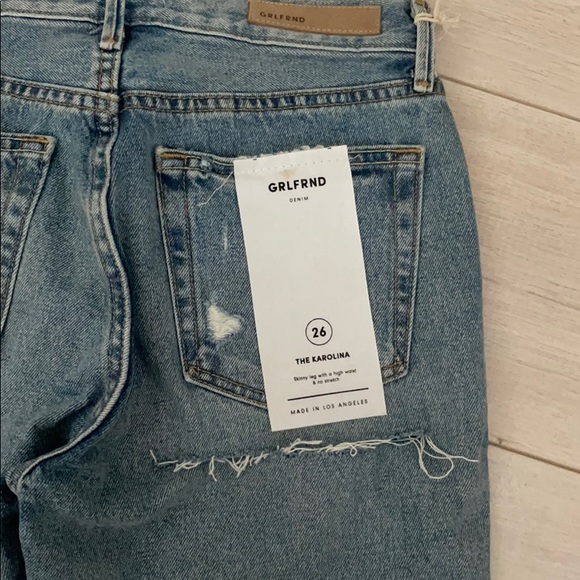 COPY - Grlfrnd - the Karolina jeans with butt sli… - Picture 3 of 4